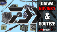 VIDEO: Žhavé NOVINKY DAIWA 2026 & SOUTĚŽ O DVA ZBRUSU NOVÉ PRUTY! | Přívlač Live #150