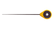 Prut na dierky "balalajka" Jaxon 30 cm - žľtá