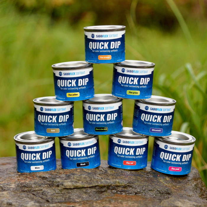 Farba na umelé nástrahy Quick Dip SABOFLEX Farba na umelé nástrahy Quick Dip SABOFLEX