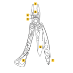 Multifunkčné kliešte Leatherman SKELETOOL