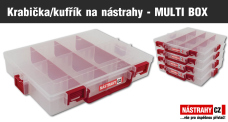1 x krabička/kufrík na nástrahy MULTI BOX k objednávke nad 180 EUR