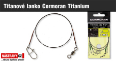 Titánové lanko Cormoran Titanium - 2 ks