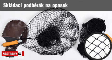 Skladací vláčací podberák
