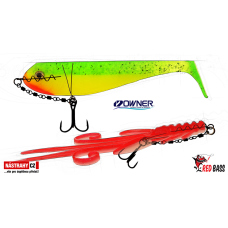 Prívlačový systém Iron Stinger System 1 Hook REDBASS Prívlačový systém Iron Stinger System 1 Hook REDBASS