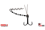 Prívlačový systém Iron Stinger System 1 Hook REDBASS
