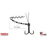 Prívlačový systém Iron Stinger System 1 Hook REDBASS