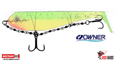 Prívlačový systém Iron Stinger System 2 Hooks REDBASS