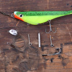 Zapichovacie očko do gumových nástrah REDBASS 10 ks