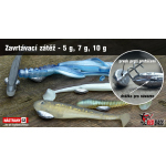Zavrtávacia záťaž do gumenných nástrah REDBASS
