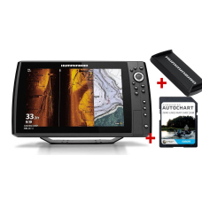 Humminbird HELIX 12x CHIRP MSI+ GPS G4N + karta AUTOCHART A KRYT ZADARMO