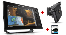 Zvýhodnený set echolot Humminbird Xplore 12 CMSI+ + sonda Mega Live 2 + karta Autochart