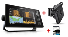 Zvýhodnený set echolot Humminbird Xplore 9 CMSI+ + sonda Mega Live 2 + karta Autochart