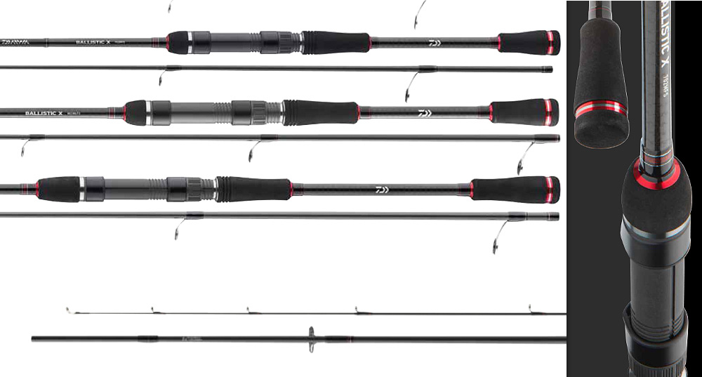 Prívlačový prút Daiwa Ballistic X Spin