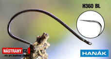 Bezprotigrotý háčik HANÁK H360BL
