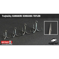 Trojháčik KAMAKIRI ICHIKAWA TEFLON Trojháčik KAMAKIRI ICHIKAWA TEFLON