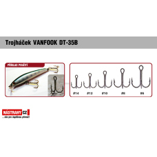 Trojháčik VANFOOK DT-35B