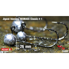 Jigová REDBASS Classic #1 - 26 mm Jigová REDBASS Classic #1 - 26 mm