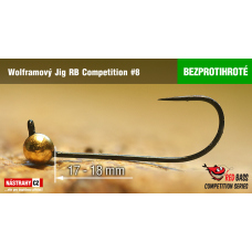Bezprotihrotý wolfrámový RB Competition #8 - 18 mm