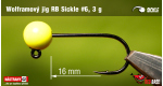 #6 - 3,0 g, Fluo, 5 ks +2,03 €