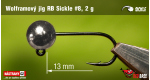 #8 - 2,0 g, Silver, 5 ks +1,22 €