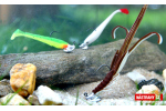 Bezprotihrotý neváznoucí jig REDBASS StandUp Pro Sickle #6 - 15 mm