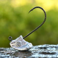 Neváznoucí jigová hlavička REDBASS StandUp Pro Sickle #6/0 - 43 mm