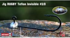 Jig Teflon Invisible RUGBY #3/0 - 39 mm