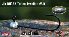 Jig Teflon Invisible RUGBY #3/0 - 39 mm