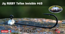 Jig Teflon Invisible RUGBY #4/0 - 42 mm
