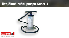 Dvojčinná ručná pumpa Super 4/2