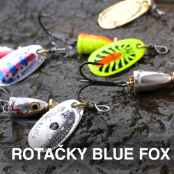 Rotačky Spinners BLUE FOX