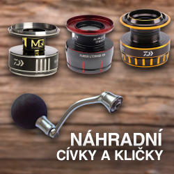Náhradné cievky a kľučky
