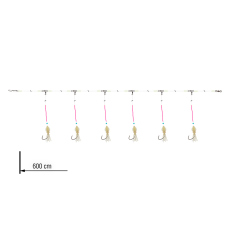 Náväzec Redfish Circle-Hook Grandwave Daiwa 600 cm