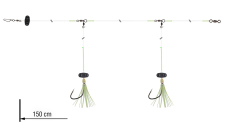 Nadväzec Wolffish s rolničkou Grandwave Daiwa 150 cm