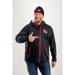 Mikina s kapucňou "Doublefleece" REDBASS