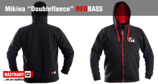 Mikina s kapucňou "Doublefleece" REDBASS