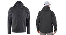 Bunda GRUNDÉNS Turbulence Hybrid Hoodie - Black