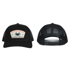 Šiltovka GRUNDÉNS Always Fishing Trucker- Black