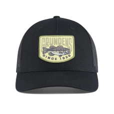 Šiltovka GRUNDÉNS Bass Patch Trucker - Black Šiltovka GRUNDÉNS Bass Patch Trucker - Black