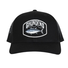 Šiltovka GRUNDÉNS Bluefin Trucker - Solid Black Šiltovka GRUNDÉNS Bluefin Trucker - Solid Black