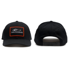 Šiltovka GRUNDÉNS Fish Bones Trucker 312 - Black/Charcoal