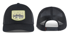 Šiltovka GRUNDÉNS Bass Patch Trucker - Black