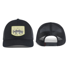 Šiltovka GRUNDÉNS Bass Patch Trucker - Black