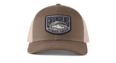 Šiltovka GRUNDÉNS Crappie Patch Trucker - Driftwood/Khaki