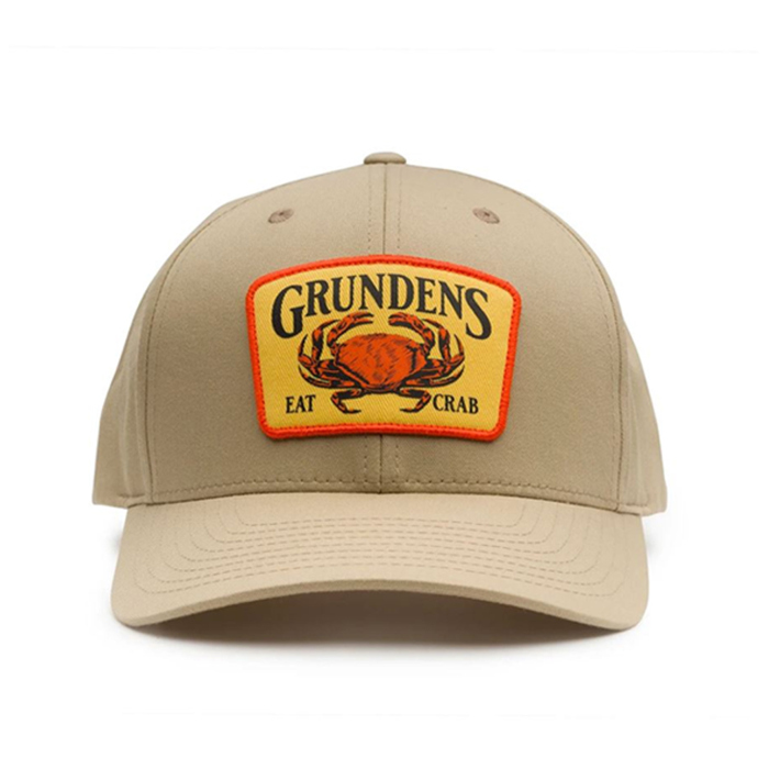 Šiltovka GRUNDÉNS Eat Crab Trucker - Khaki / White Šiltovka GRUNDÉNS Eat Crab Trucker - Khaki / White