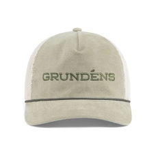 Šiltovka GRUNDÉNS Cord Wordmark Trucker - Light Olive Šiltovka GRUNDÉNS Cord Wordmark Trucker - Light Olive
