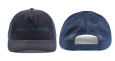 Šiltovka GRUNDÉNS Cord Wordmark Trucker - Navy