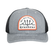 Šiltovka GRUNDÉNS Poseidon Trucker - Heather Grey/Black
