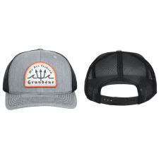 Šiltovka GRUNDÉNS Poseidon Trucker - Heather Grey/Black