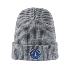 Zimná čiapka GRUNDÉNS Anchor Waffle Beanie - Athletic Heather